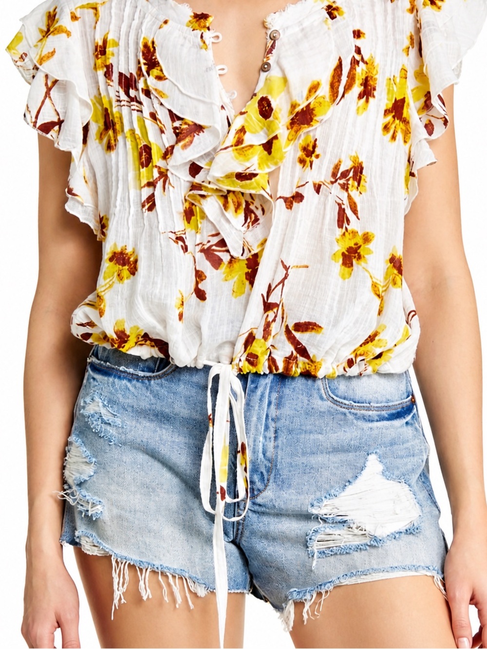 Free People| ‘Naya’ Printed Blouse